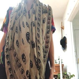 Alexander McQueen Skull Scarf